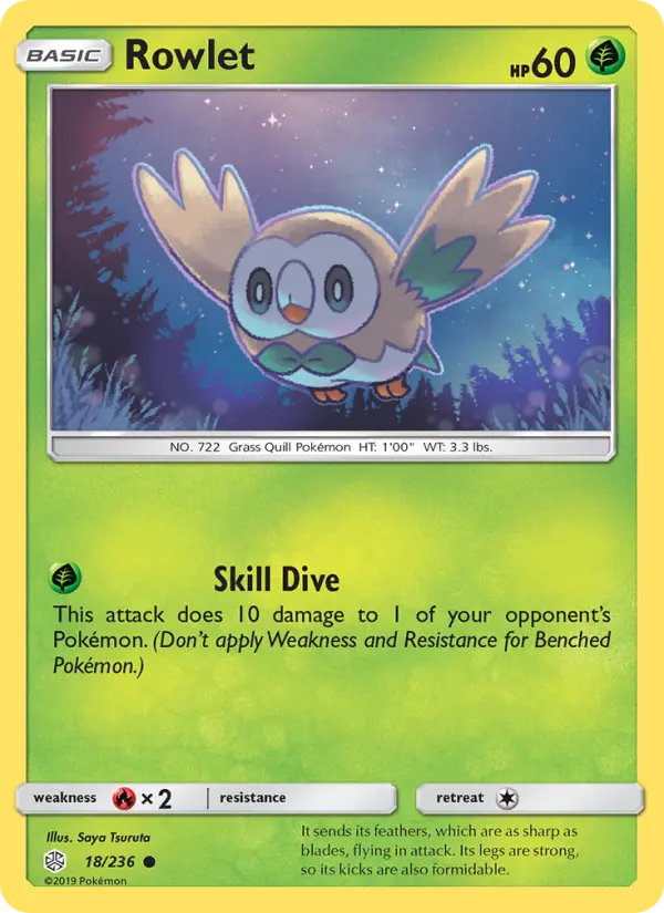 Rowlet, Cosmic Eclipse #18