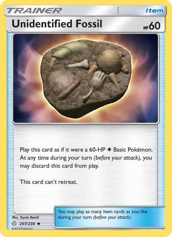 Unidentified Fossil, Cosmic Eclipse #207