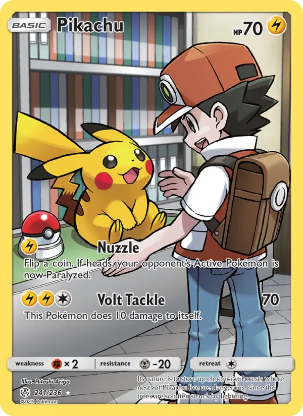 Pikachu, Cosmic Eclipse #241