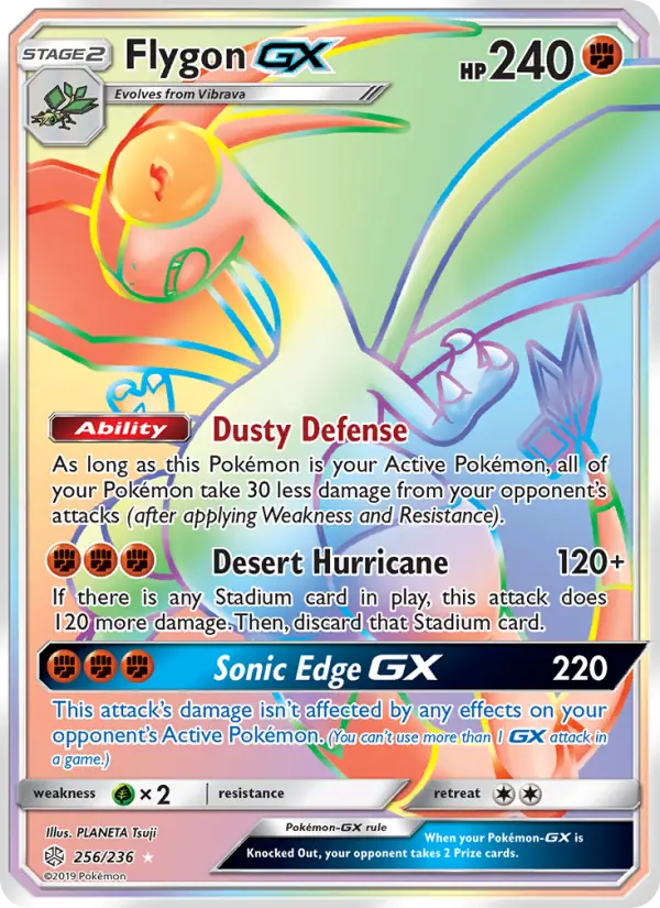 Flygon GX, Cosmic Eclipse #256