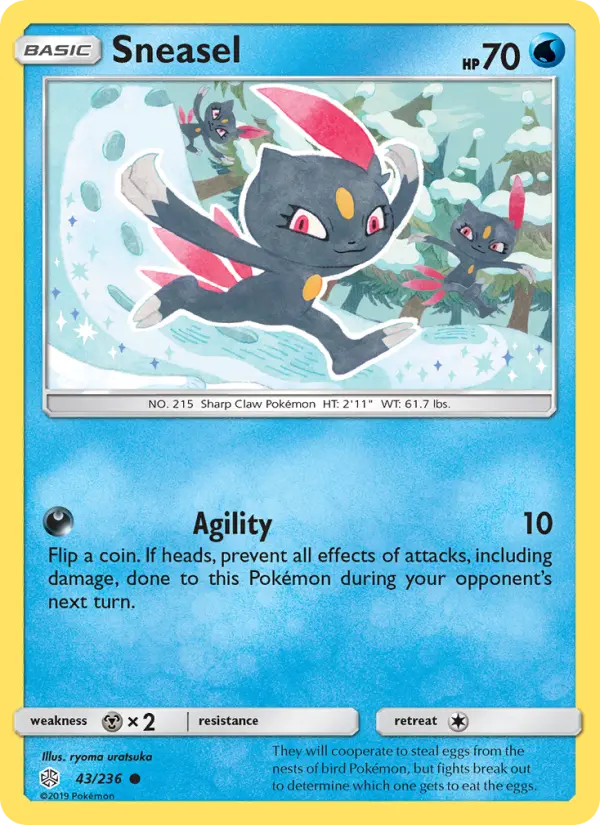 Sneasel, Cosmic Eclipse #43