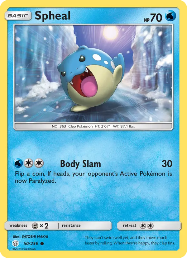 Spheal, Cosmic Eclipse #50