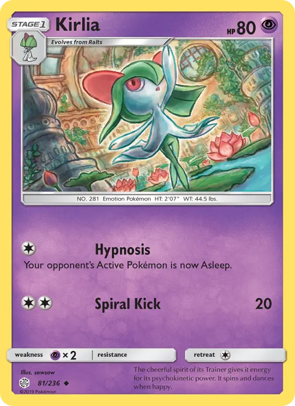 Kirlia, Cosmic Eclipse #81