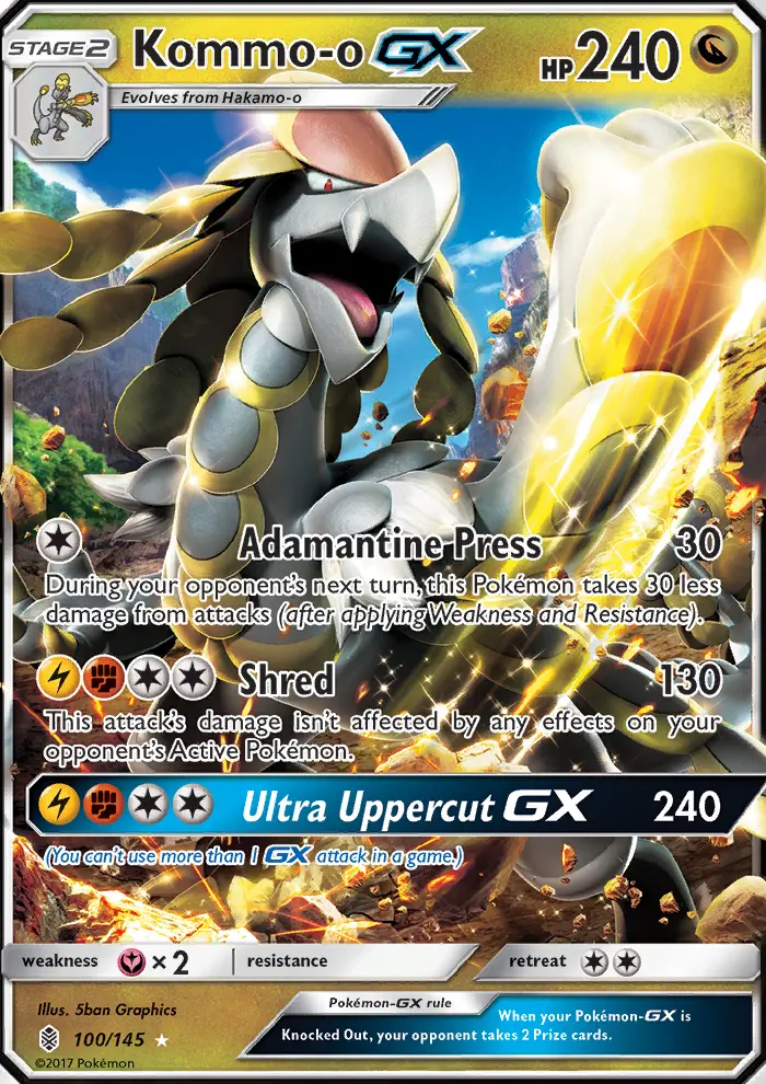 Kommo-o GX, Guardians Rising #100