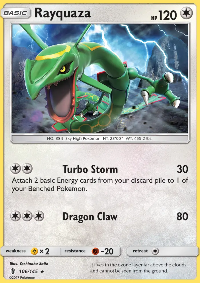 Rayquaza, Guardians Rising #106