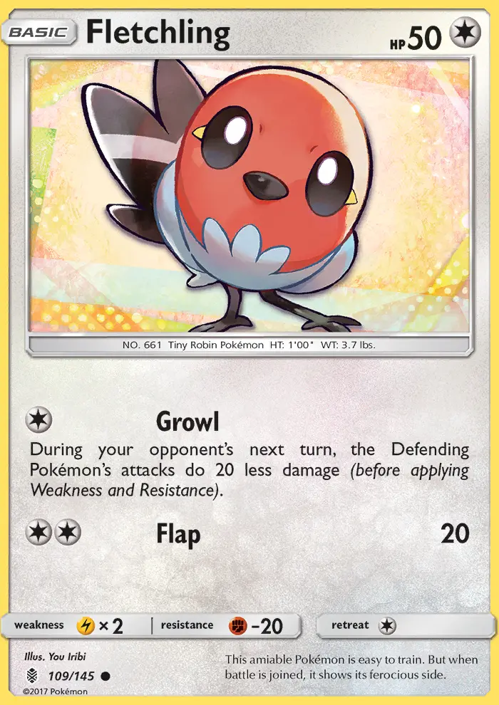 Fletchling, Guardians Rising #109