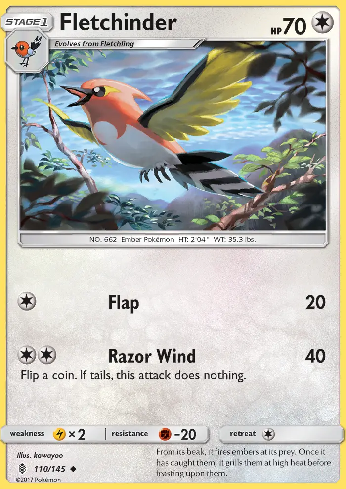Fletchinder, Guardians Rising #110