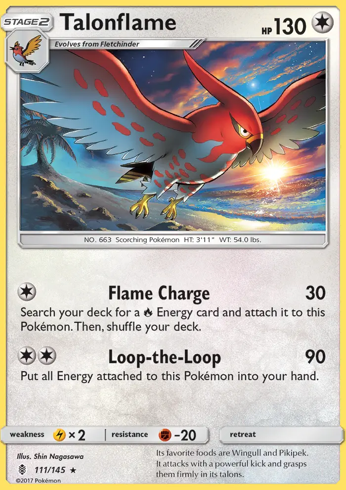 Talonflame, Guardians Rising #111