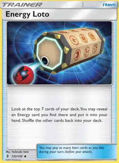 Energy Loto, Guardians Rising #122/145