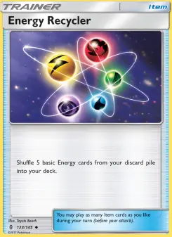 Energy Recycler, Guardians Rising #123/145