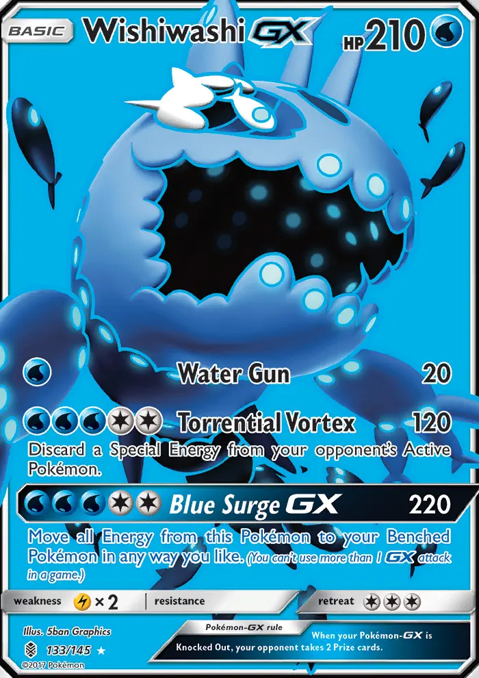 Wishiwashi GX, Guardians Rising #133