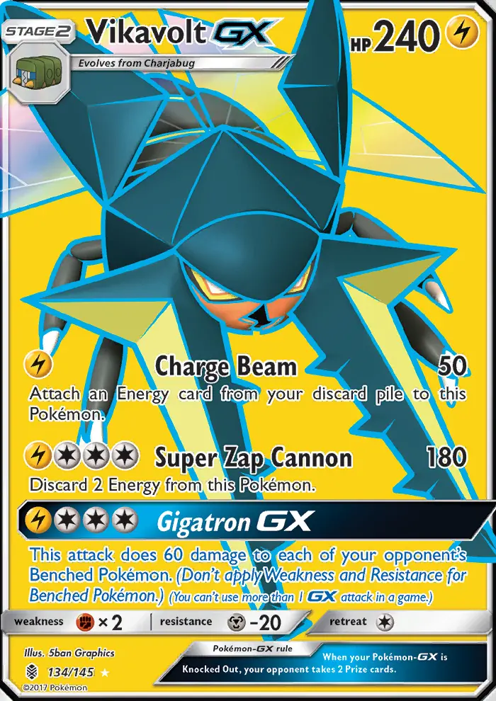 Vikavolt GX, Guardians Rising #134