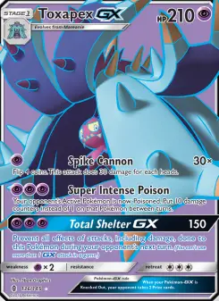 Toxapex GX, Guardians Rising #136/145