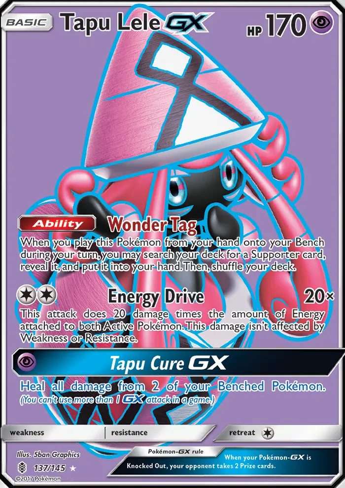Tapu Lele GX, Guardians Rising #137