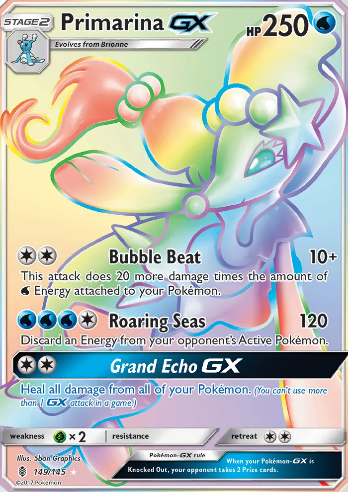 Primarina GX, Guardians Rising #149
