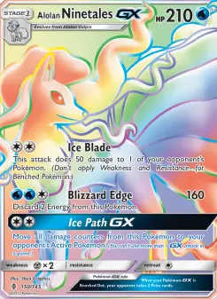 Alolan Ninetales GX, Guardians Rising #150/145
