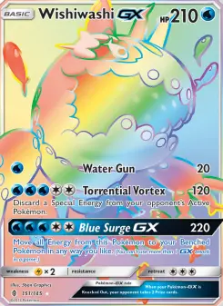Wishiwashi GX, Guardians Rising #151/145