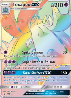 Toxapex GX, Guardians Rising #154/145