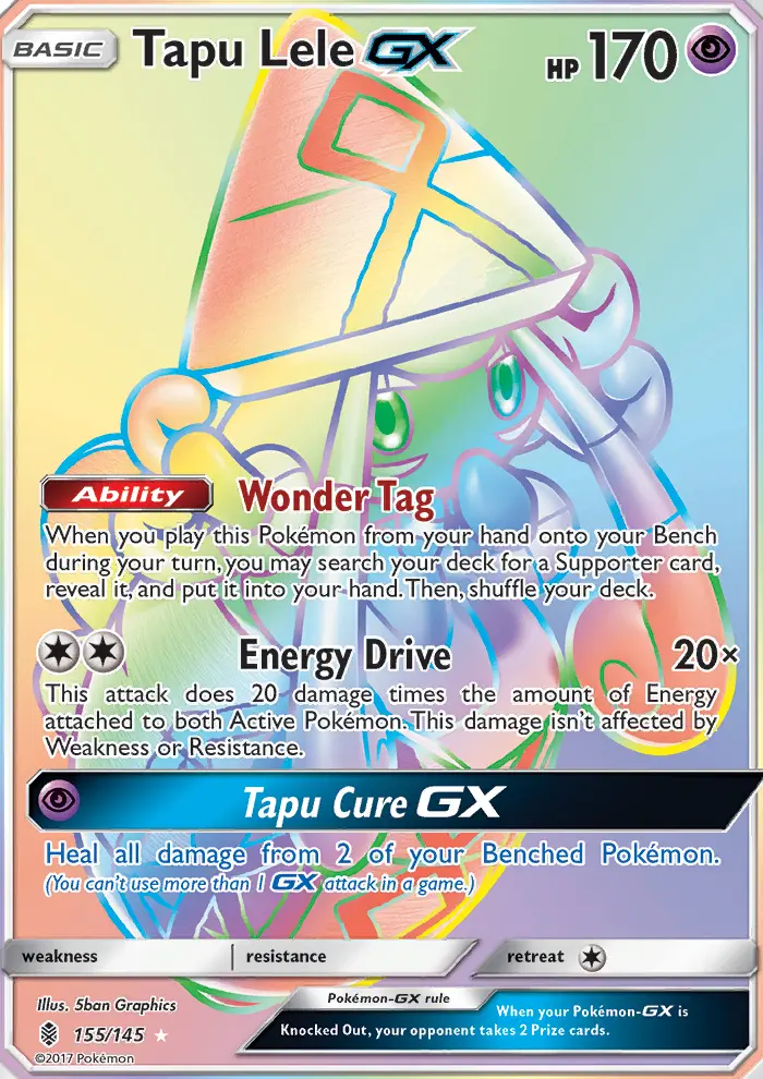 Tapu Lele GX, Guardians Rising #155