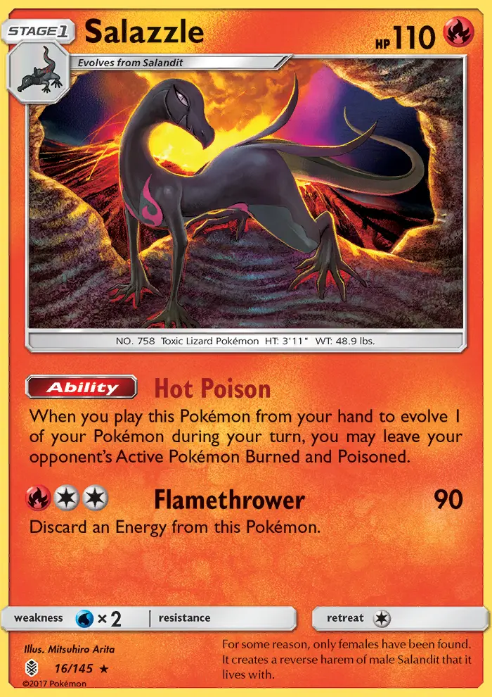 Salazzle, Guardians Rising #16