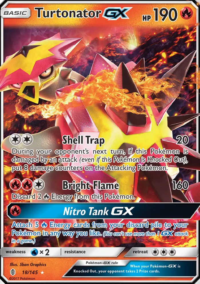 Turtonator GX, Guardians Rising #18
