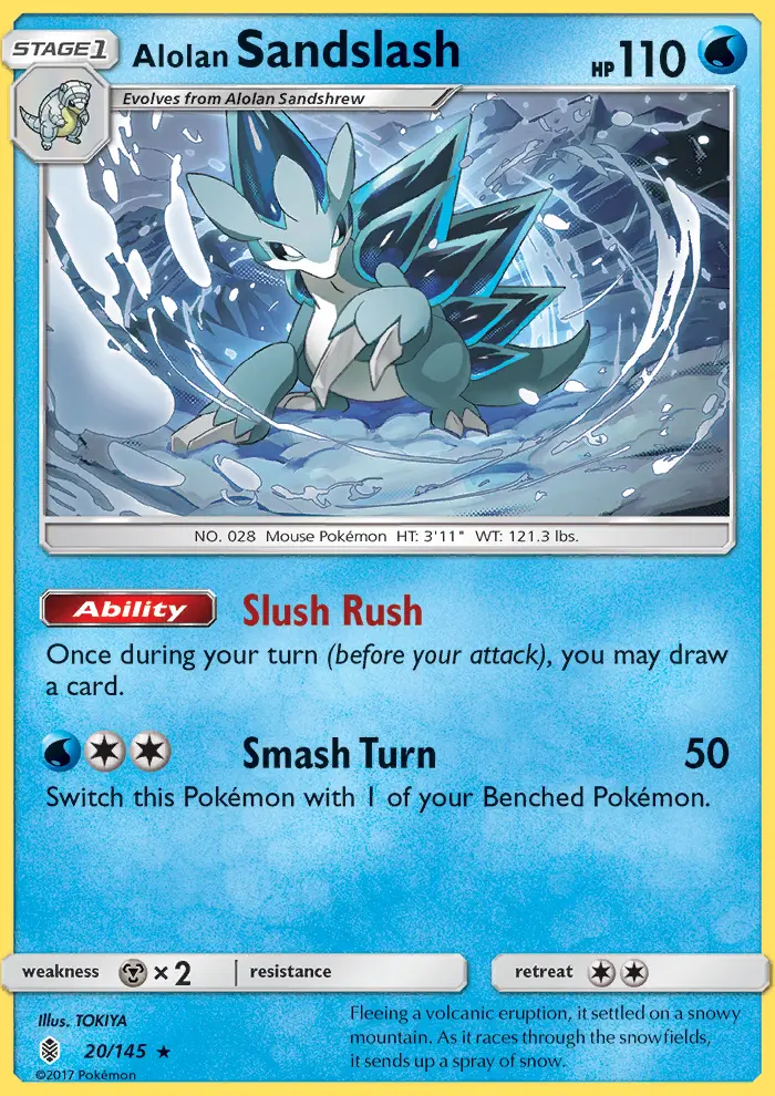 Alolan Sandslash, Guardians Rising #20