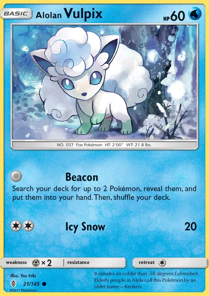 Alolan Vulpix, Guardians Rising #21