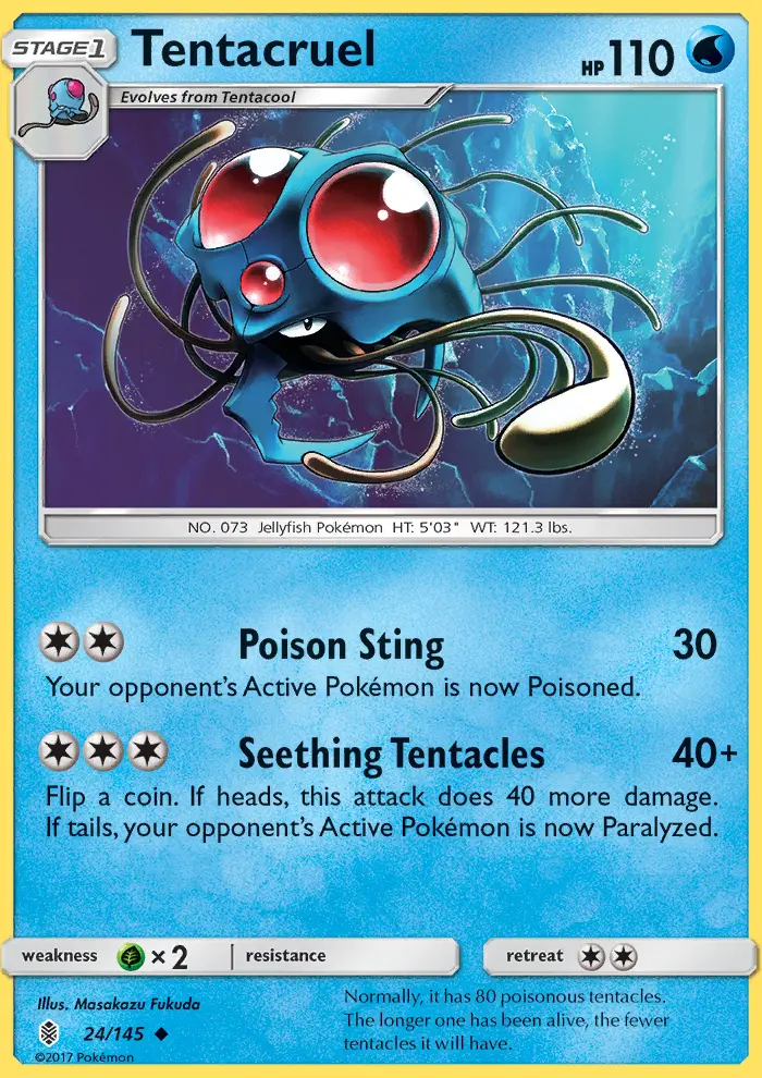 Tentacruel, Guardians Rising #24