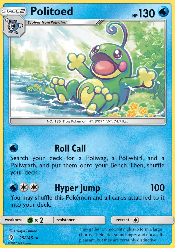 Politoed, Guardians Rising #25