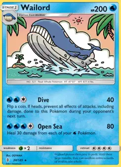 Wailord, Guardians Rising #30/145