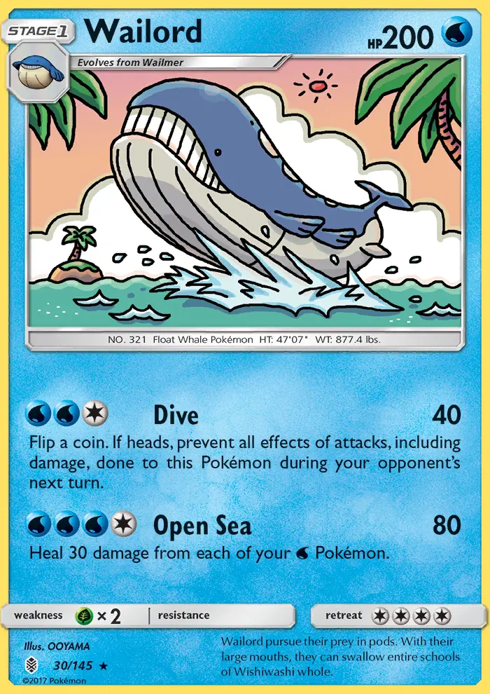 Wailord, Guardians Rising #30