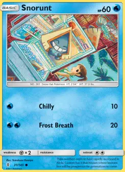 Snorunt, Guardians Rising #31/145