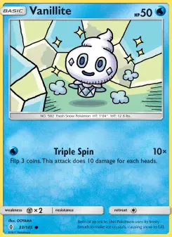 Vanillite, Guardians Rising #33/145