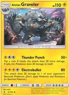 Alolan Graveler, Guardians Rising #41/145