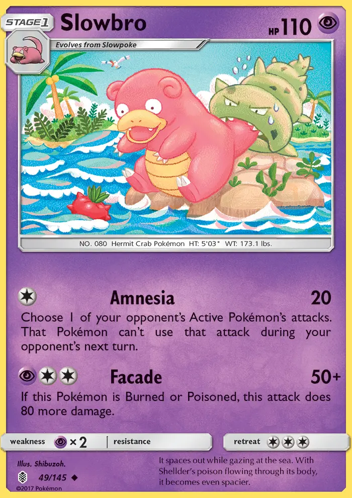 Slowbro, Guardians Rising #49