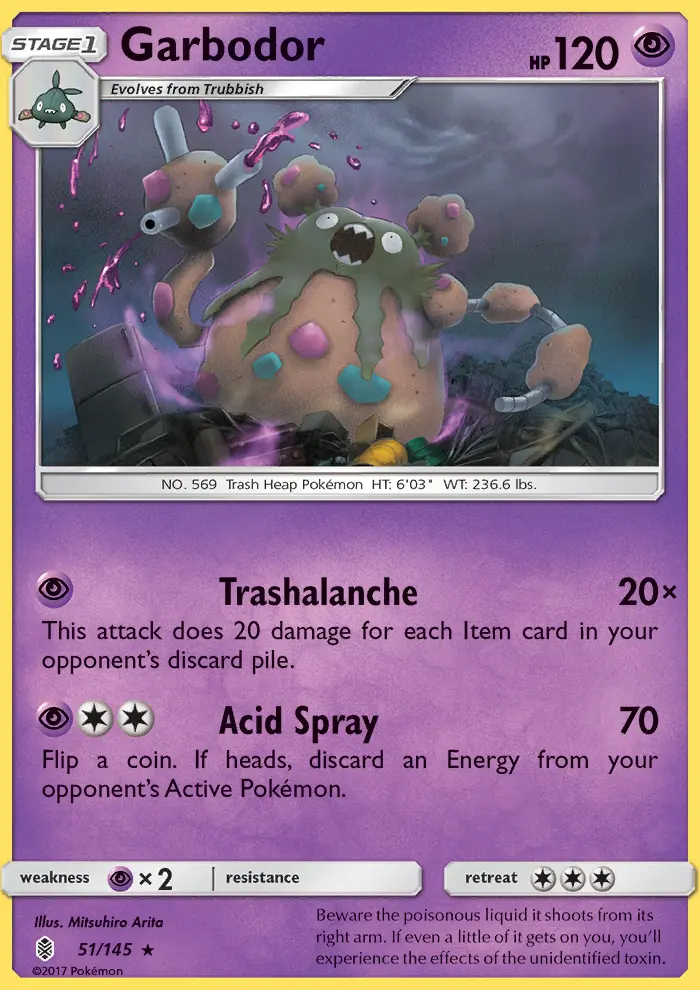 Garbodor, Guardians Rising #51