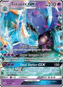 Toxapex GX, Guardians Rising #57/145
