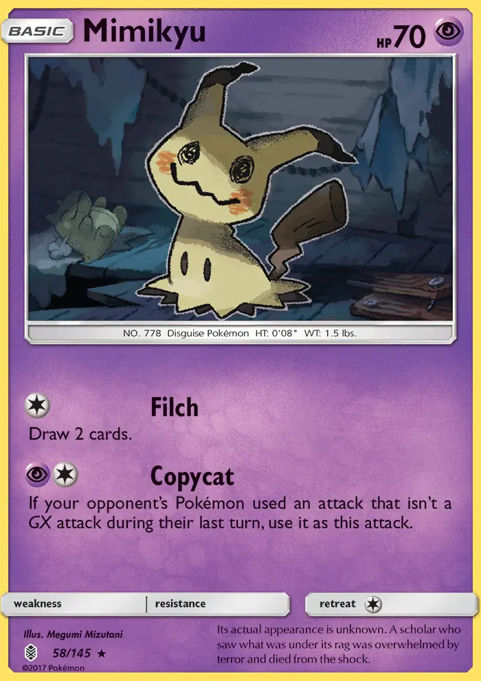 Mimikyu, Guardians Rising #58
