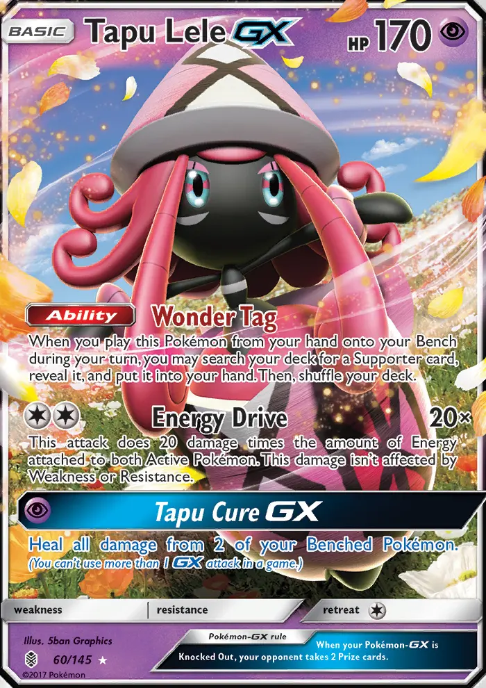 Tapu Lele GX, Guardians Rising #60