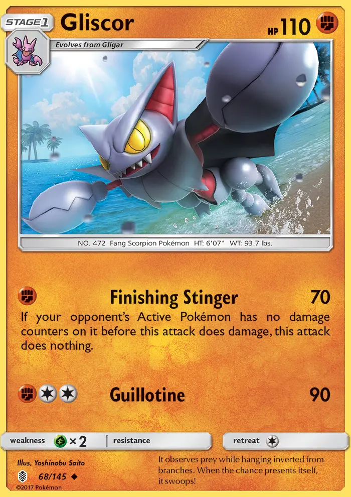 Gliscor, Guardians Rising #68
