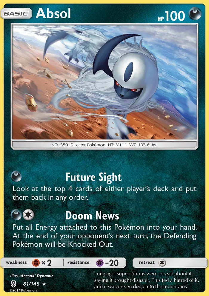 Absol, Guardians Rising #81