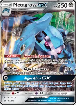 Metagross GX, Guardians Rising #85/145