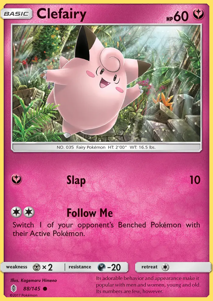 Clefairy, Guardians Rising #88