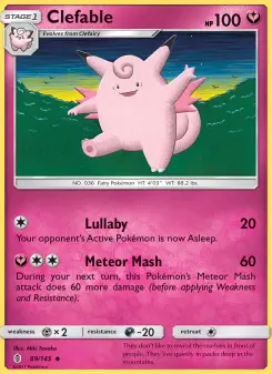 Clefable, Guardians Rising #89/145