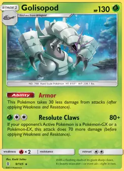 Golisopod, Guardians Rising #9/145