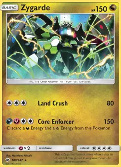 Zygarde, Burning Shadows #100/147