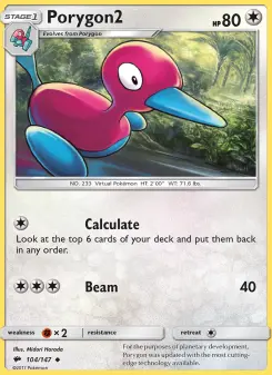 Porygon2, Burning Shadows #104/147