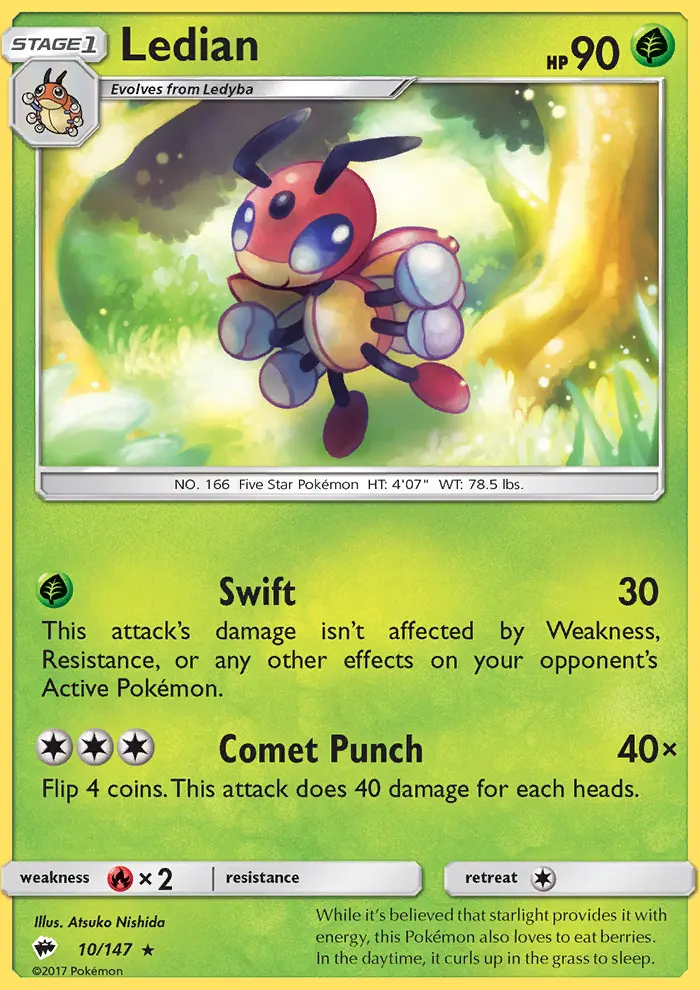 Ledian, Burning Shadows #10