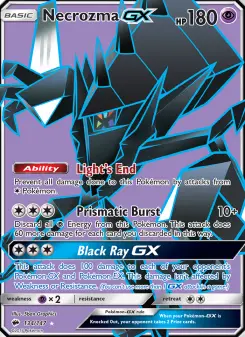 Necrozma GX, Burning Shadows #134/147