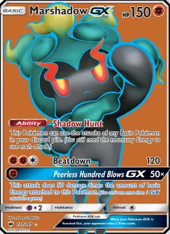 Marshadow GX, Burning Shadows #137/147